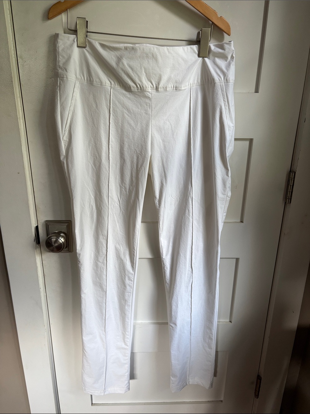 Anatomie white travel pants